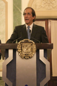 Gonzalo Montalvo, Ministro de la Presidencia de la República Dominicana